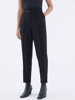 Брюки с высокой талией