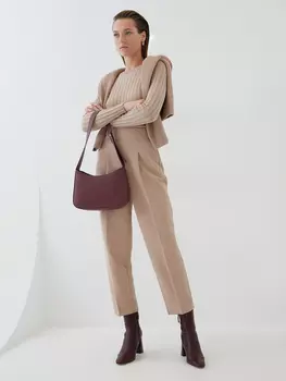 Брюки с высокой талией