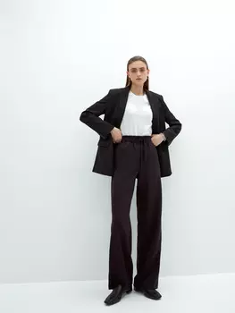 Брюки со шнурком