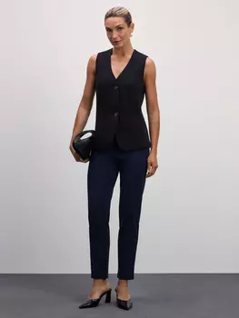 Брюки зауженного кроя