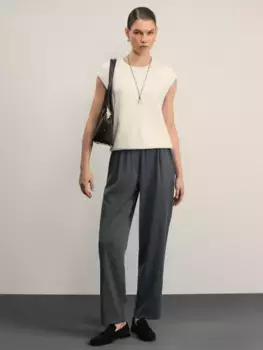 Брюки зауженного кроя