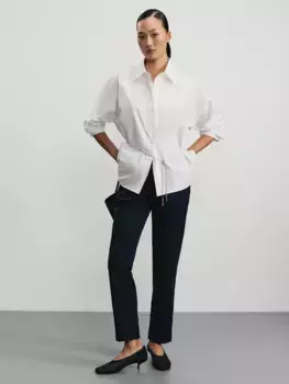 Брюки зауженного кроя