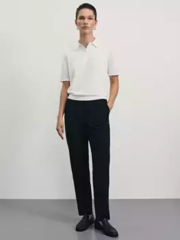 Брюки зауженного кроя