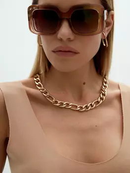 Цепь с крупными звеньями