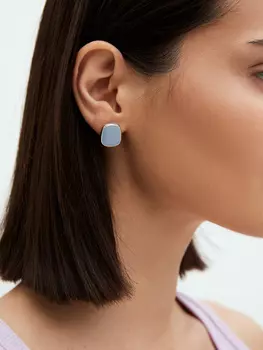 Цветные серьги