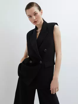 Двубортный жилет