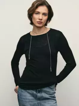 Двухслойный лонгслив с майкой