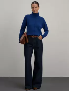 Джемпер из вискозы со швом