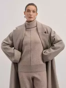 Джемпер из вискозы со швом