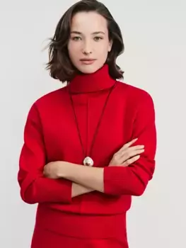 Джемпер из вискозы со швом