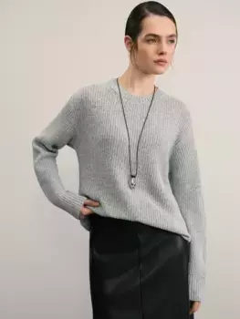 Джемпер с круглой горловиной