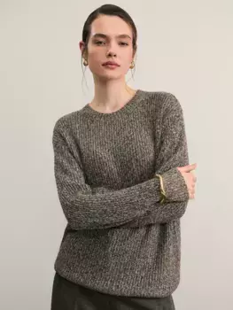 Джемпер с круглой горловиной