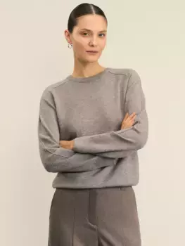 Джемпер с круглой горловиной