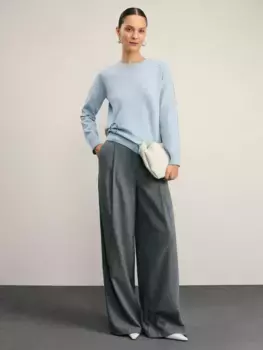 Джемпер с круглой горловиной