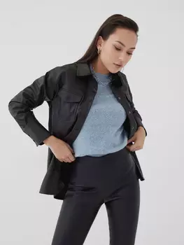 Джемпер с круглым вырезом