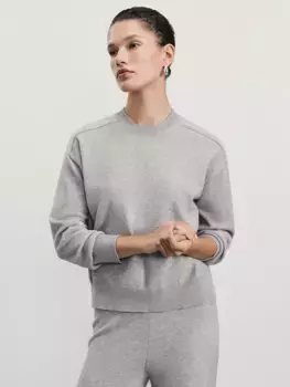 Джемпер с круглым вырезом из вискозы