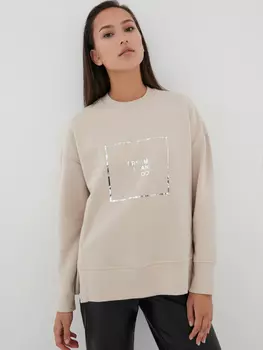 Джемпер с надписью