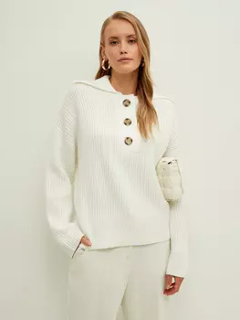 Джемпер с пуговицами