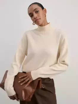 Джемпер с воротником стойкой