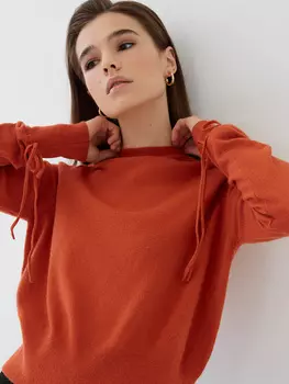 Джемпер с завязками