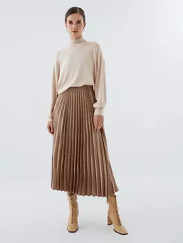 Джемпер со спущенным плечом