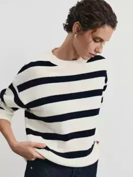 Джемпер свободного кроя из синели