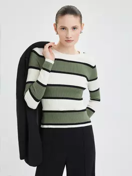 Джемпер в полоску