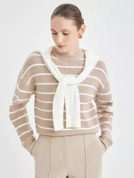 Джемпер в полоску