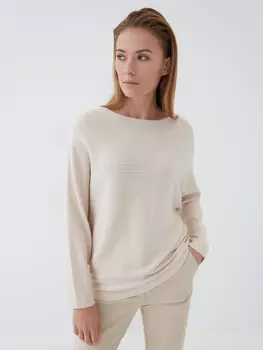 Джемпер в рубчик