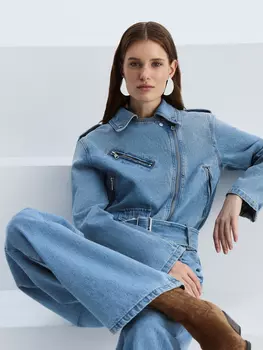 Джинсовая куртка-косуха