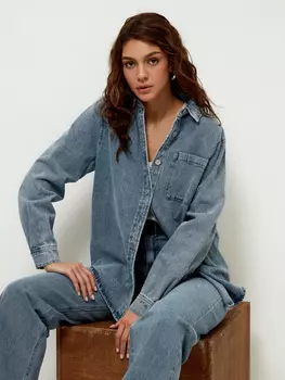 Джинсовая рубашка