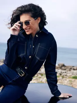 Джинсовая рубашка