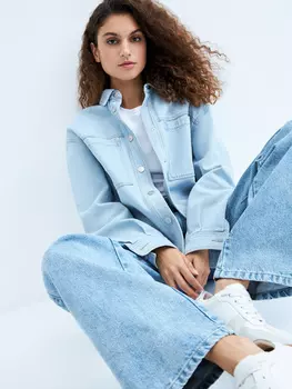 Джинсовая рубашка