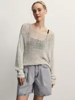 Джинсовые шорты со складками