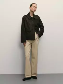 Джинсы baggy с резинкой в поясе