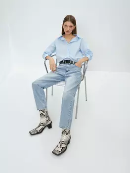 Джинсы cropped