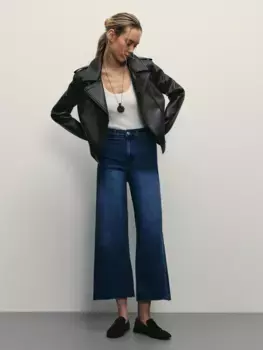 Джинсы кюлоты