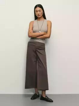 Джинсы кюлоты