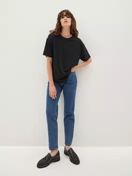 Джинсы mom fit