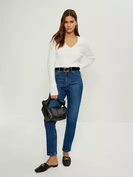Джинсы mom fit