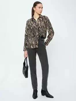 Джинсы mom fit