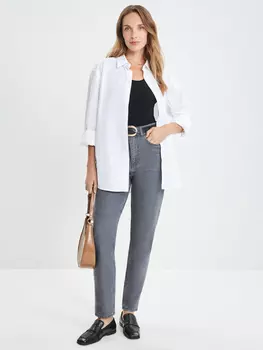 Джинсы mom fit