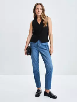 Джинсы mom fit