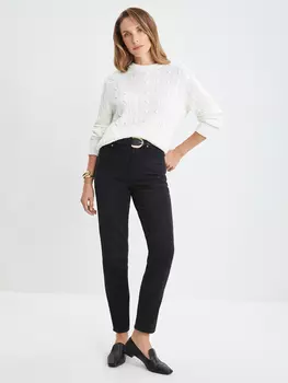 Джинсы mom fit