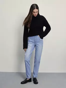 Джинсы mom fit
