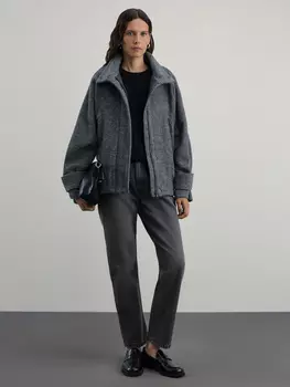 Джинсы mom fit с высокой посадкой