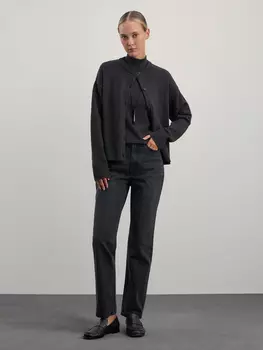Джинсы mom fit с высокой посадкой