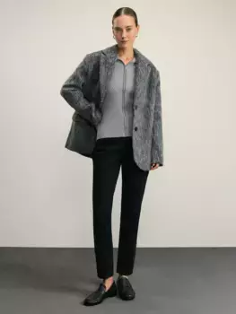 Джинсы mom fit с высокой посадкой