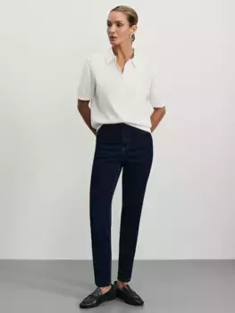 Джинсы mom fit с высокой посадкой