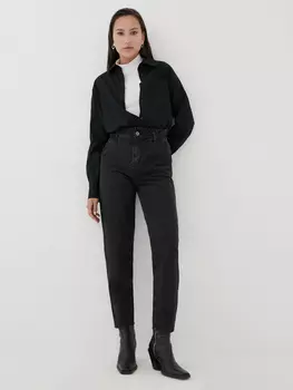 Джинсы с высокой талией